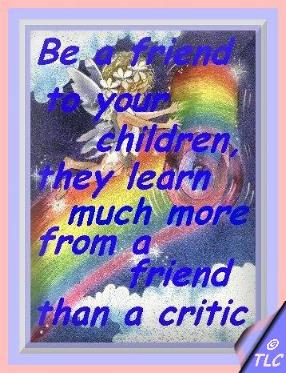 Be a friend to your children