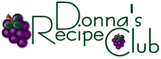 Donna's Recipe Club