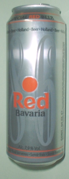 332. Bavaria Red  500ml Beer Can - Holland Beer. This is a STRONG Premium Large Beer with 7.9% alcohol