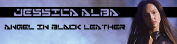 Jessica Alba - Angel in Black Leather