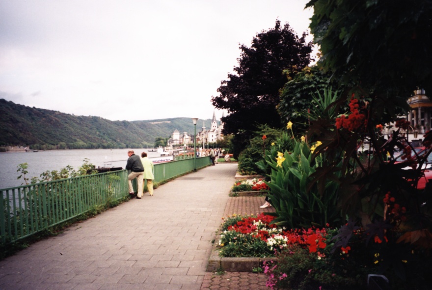 The Esplanade at Boppard on the Rhine