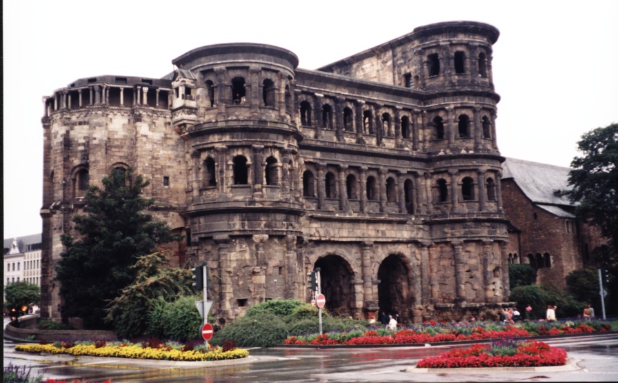 Once the largest city north of the Alps: the 2,000 year old Roman Gate at Trier