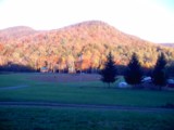 The beauty of the mountain on Fall season
