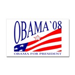 Barack Obama for President 2008 - Obama 08 Sticker for US Election 2008 - Vote for Barack Obama 08 !