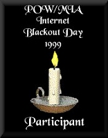 POW Internet Blackout Day Participant