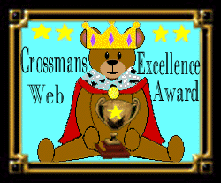 Crossman's Web Excellence Award