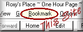 Roxy's Place ~ One Hour Page Bookmark Graphic