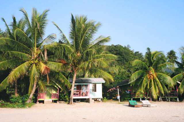 Our bungalow on Juara Beach