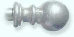 smxiron's wrought iron finials and finial curtain rod bed post end fittings
