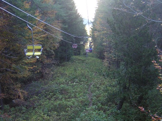 the Simeonovo chair lift. It's higher up than it looks...