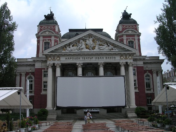 the Ivan Vazov Theatre in the City Garden